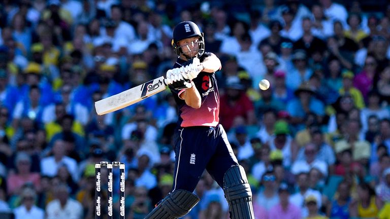 Jos Buttler smashed 100 not out of 86 balls. 