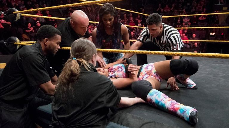 Dakota Kai felt the full force of Shayna Baszler in her NXT in-ring debut