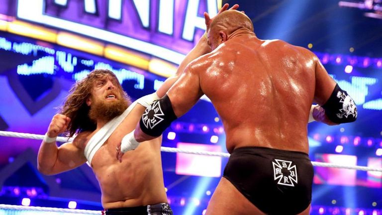 Daniel Bryan and Triple H were involved in a program which culminated in a WrestleMania main event