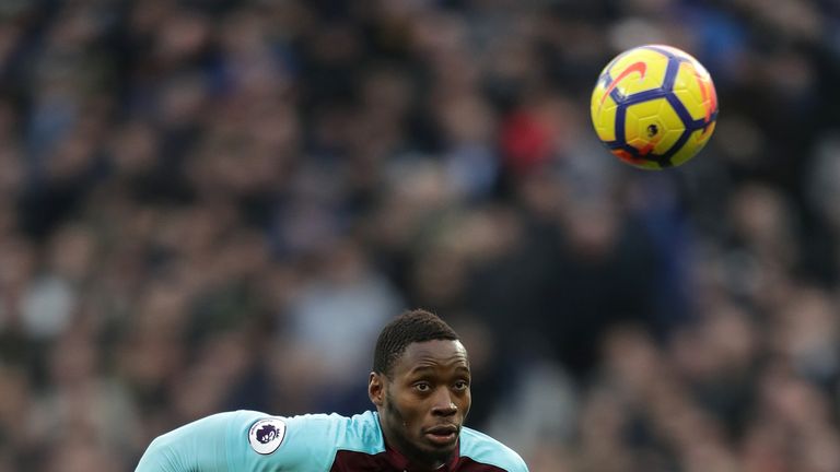 LONDON, ENGLAND - DECEMBER 09: Diafra Sakho of West Ham in action during the Premier League match between West Ham United and Chelsea at London Stadium on 