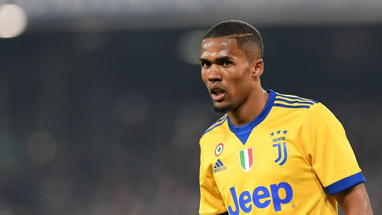 Douglas Costa of Juventus in action 