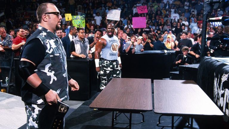 The Dudleys pioneered the use of the table as wrestling prop of choice