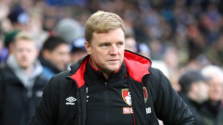 AFC Bournemouth manager Eddie Howe