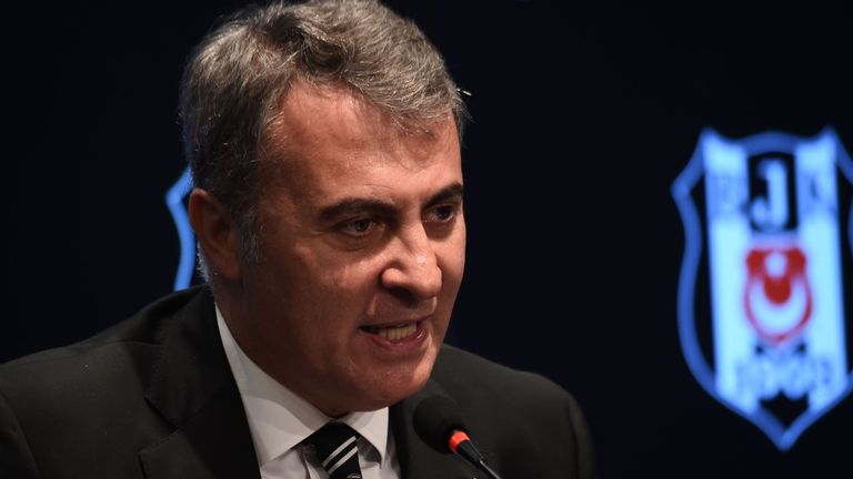Besiktas president Fikret Orman says negotiations are ongoing with Everton