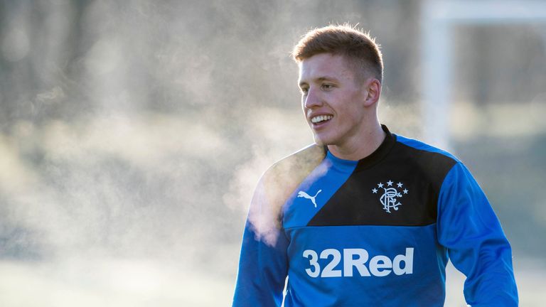 Rangers midfielder Greg Docherty