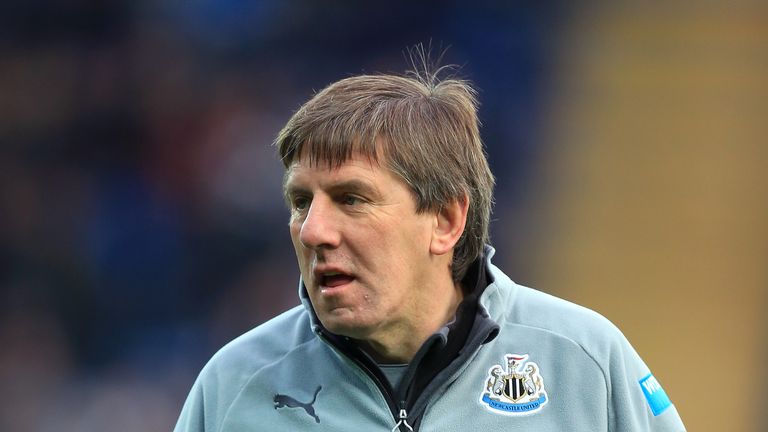 Newcastle United U23s coach Peter Beardsley.