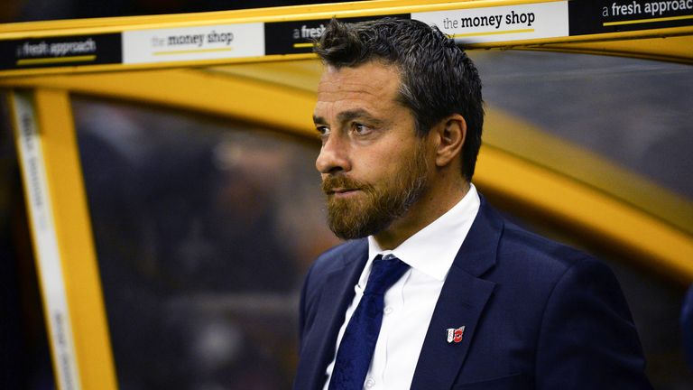 Slavisa Jokanovic during the Sky Bet Championship match between Wolverhampton and Fulham at Molineux on November 3, 2017