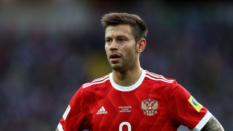  Fyodor Smolov is known as the "Russian David Beckham"