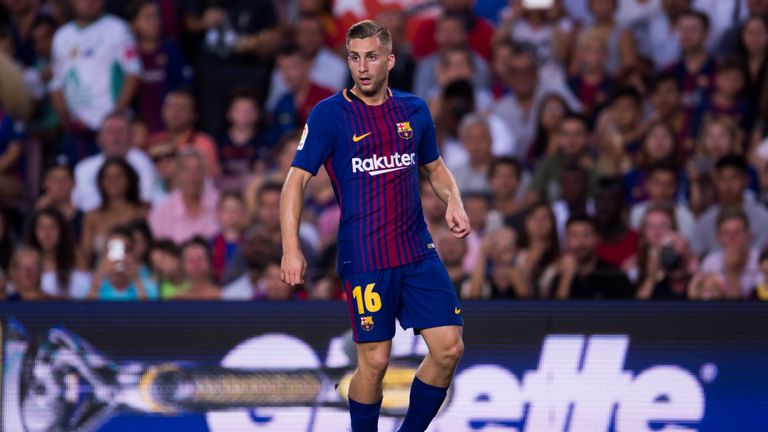 Gerard Deulofeu of Barcelona 