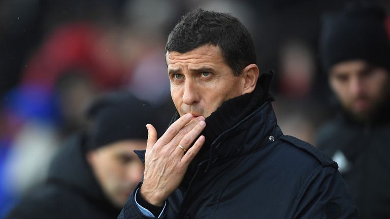 SOUTHAMPTON, ENGLAND - JANUARY 27:  Javi Gracia, Manager of Watford looks on prior to The Emirates FA Cup Fourth Round match between Southampton and Watfor