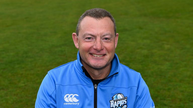 WORCESTER, ENGLAND - APRIL 08:  Worcestershire cricket coach Kevin Sharp pictured during the Worcestershire CCC Photocall at New Road on April 8, 2016 in W