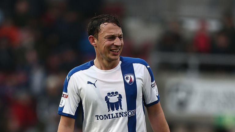 Kristian Dennis has scored 15 goals in all competitions for Chesterfield this season