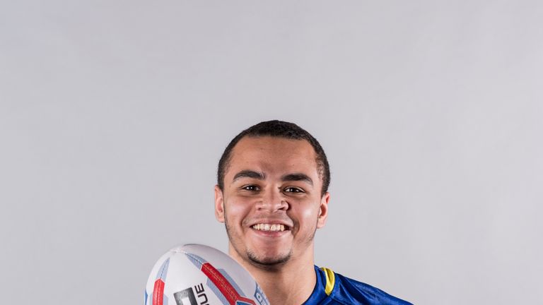 Warrington  rookie  Luis Johnson.