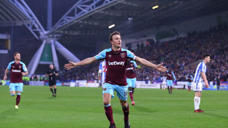 West Ham 1-0 Burnley: Clarets move step closer to relegation as Mark Noble  scores from the penalty spot to hand Hammers win
