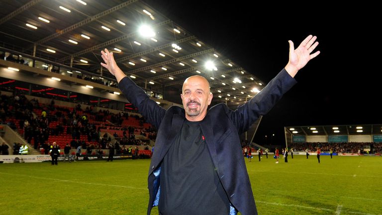 Marwan Koukash linked up with Salford in January 2013