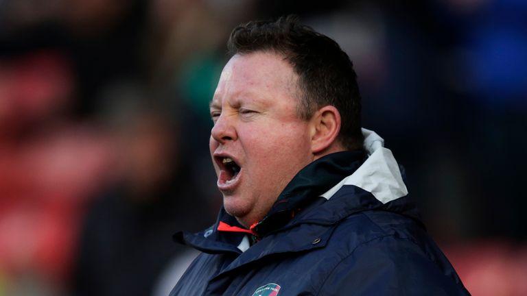 LEICESTER, ENGLAND - JANUARY 06: Matt O'Connor of Leicester Tigers during the Aviva Premiership match between Leicester Tigers and London Irish at Welford 