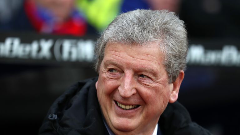 Roy Hodgson prior to the Premier League match between Crystal Palace and Burnley at Selhurst Park