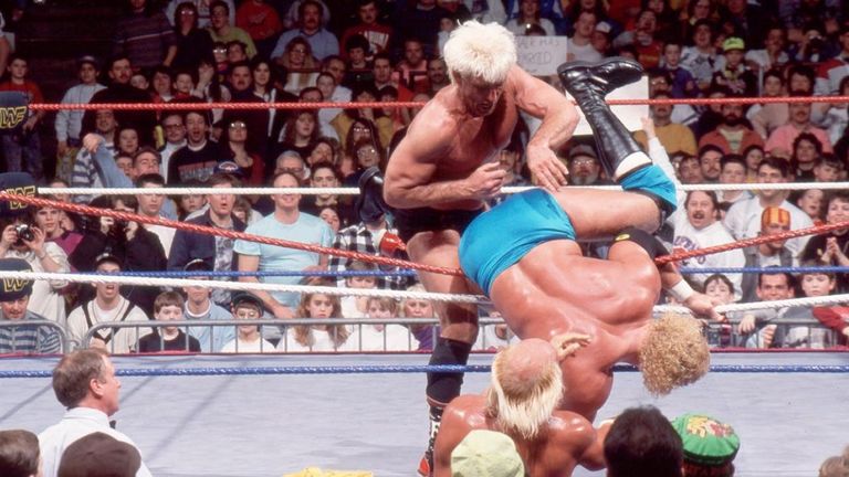 Flair put in a marathon 60-minute performance in the 1992 Rumble