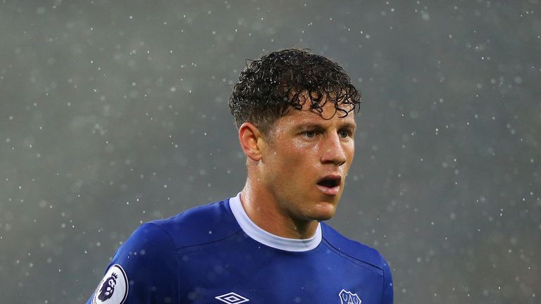 LIVERPOOL, ENGLAND - MAY 12: Ross Barkley of Everton looks on during the Premier League match between Everton and Watford at Goodison Park on May 12, 2017 
