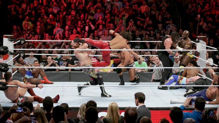 Was the men's Royal Rumble your pick of the action on Sunday night?