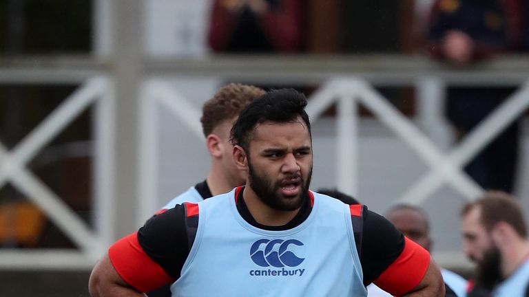 England No 8 Billy Vunipola