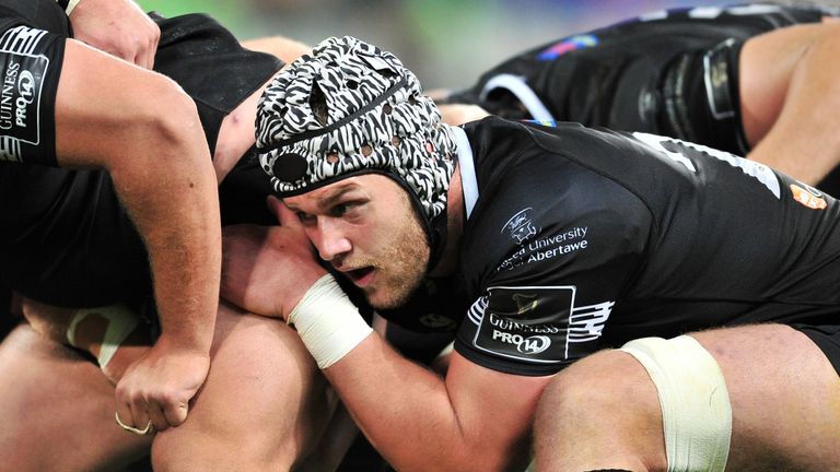 Ospreys and Wales flanker Dan Lydiate