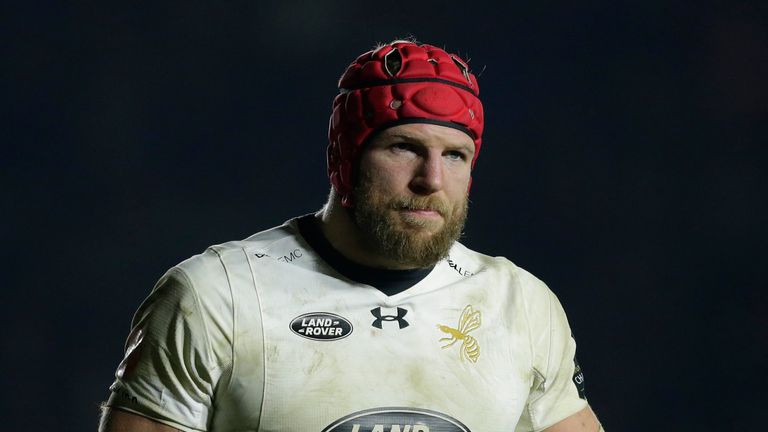 Wasps flanker James Haskell