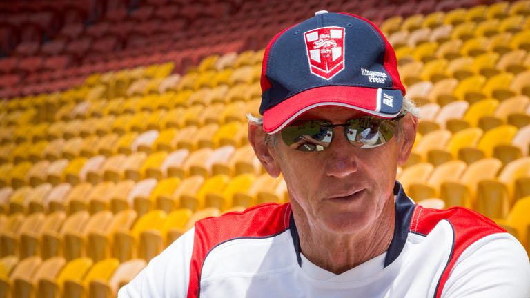 England head coach Wayne Bennett