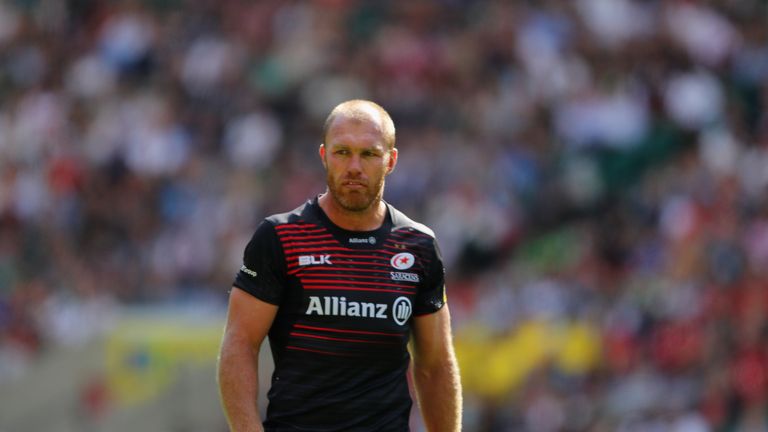 Saracens forward Schalk Burger