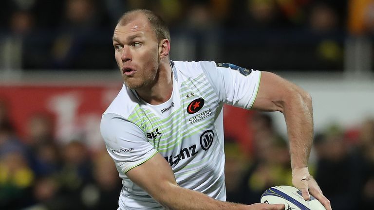 Schalk Burger of Saracens