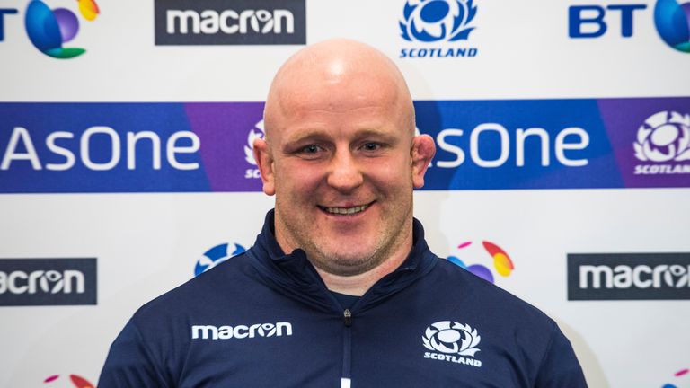 Scotland hooker Scott Lawson