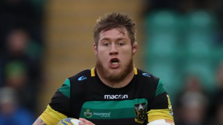 Northampton forward Teimana Harrison