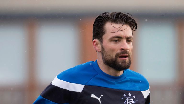 Rangers' Russell Martin could make his debut for the club in Wednesday's Premiership fixture against Aberdeen.