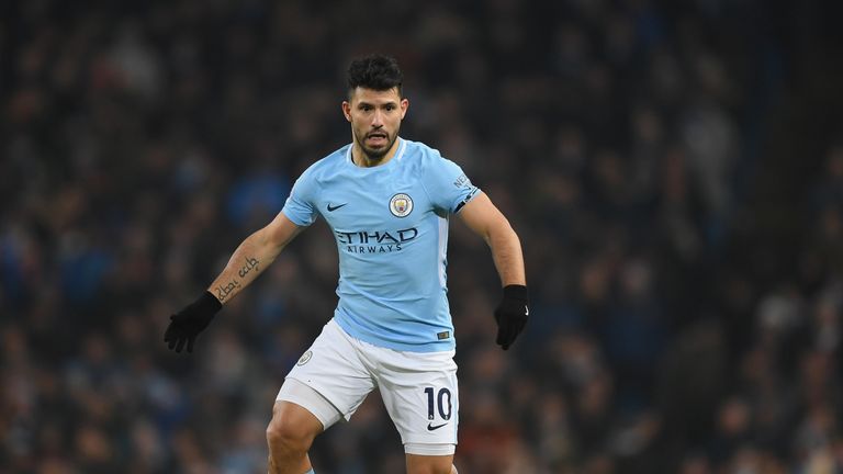 Pep Guardiola hailed Sergio Aguero after the forward's hat-trick against Newcastle