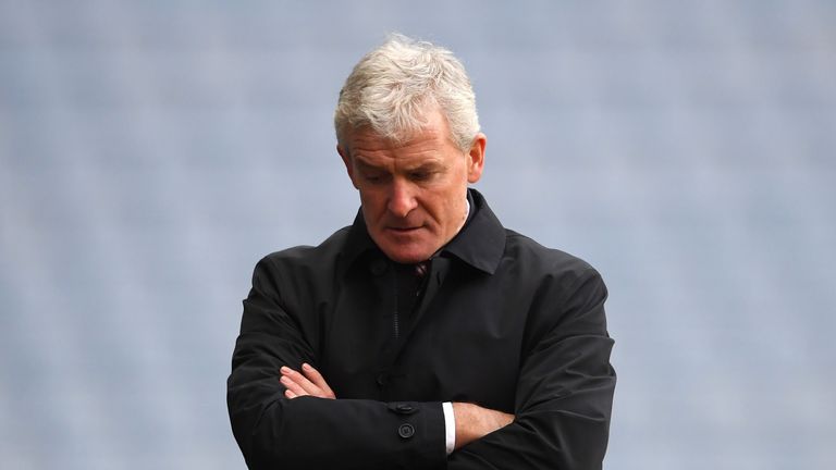 Stoke City manager Mark Hughes