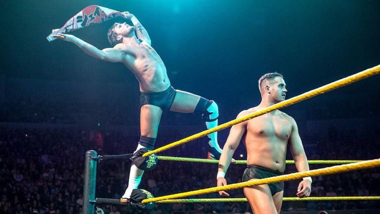 TM61 are back in NXT after a spell out injured