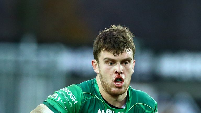 Guinness PRO14, Stadio Sergio Lanfranchi, Parma, Italy 2/12/2017.Zebre vs Connacht.Tom Farrell of Connacht.Mandatory Credit ..INPHO/Matteo Ciambelli