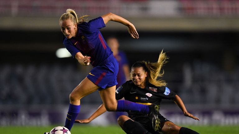Toni Duggan joined Barcelona from Manchester City in July 2017.