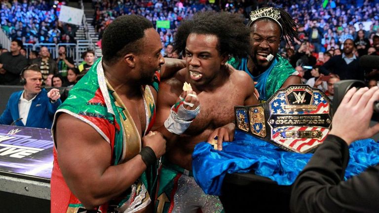 Xavier Woods advanced to the next round of the US title tournament