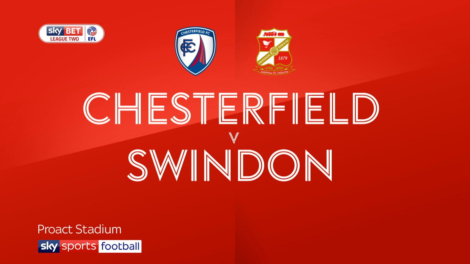 Chesterfield v Swindon preview Football News Sky Sports