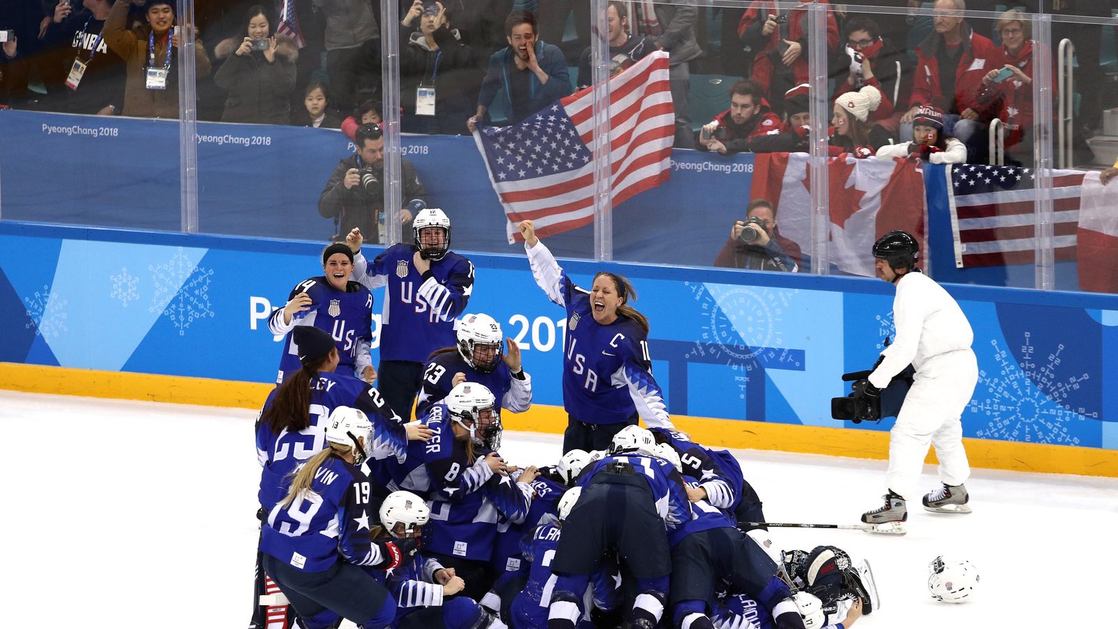 USA women beat Canada to end 20-year Olympic ice hockey drought