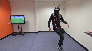 Blackpool's VR training session