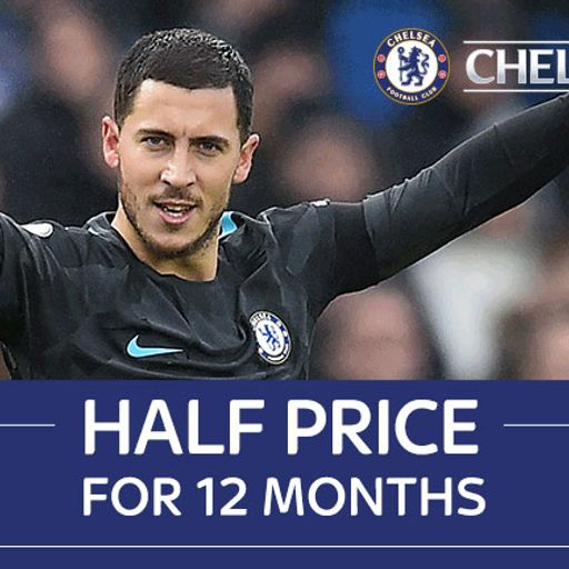 Get Chelsea TV half-price for 12 months