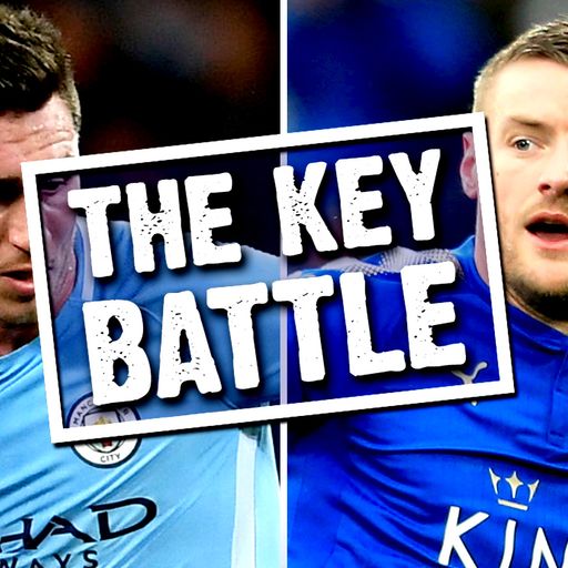 Key battle: Laporte v Vardy