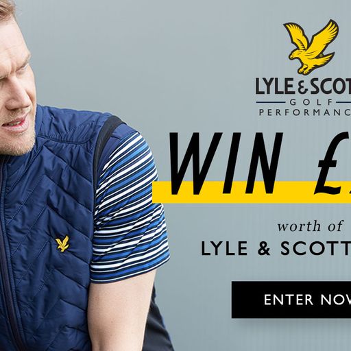 Win Lyle and Scott golf clothing