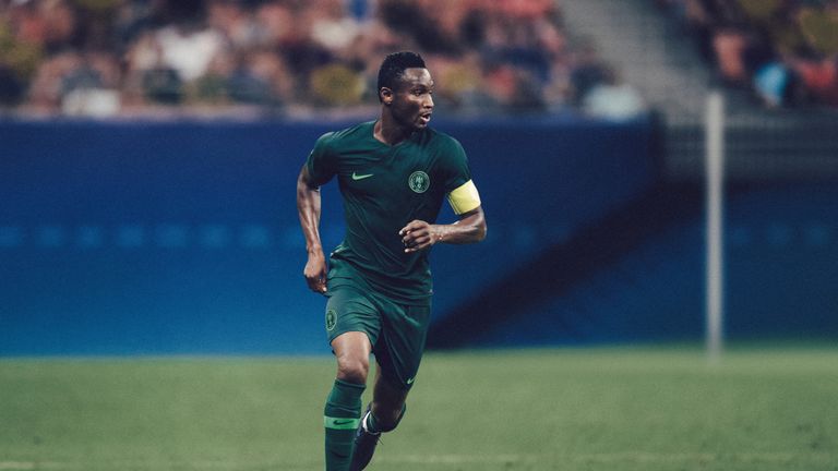 Nigeria's 2018 World Cup away kit