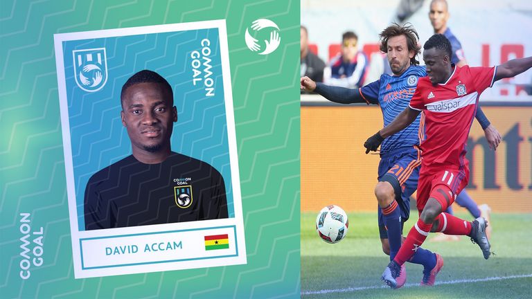 Ghana international David Accam has joined Common Goal