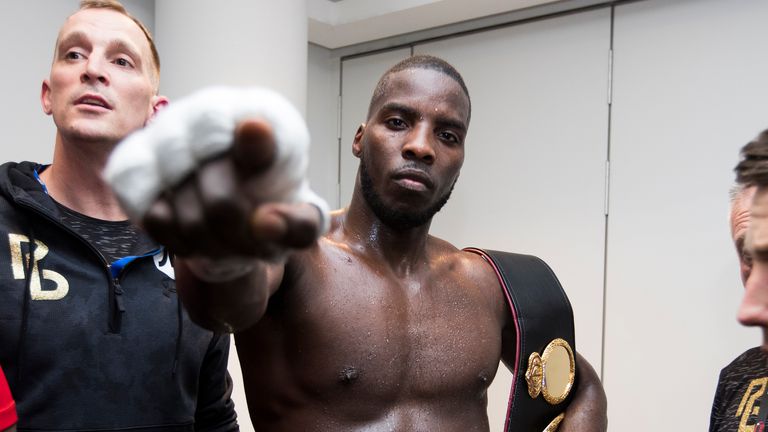 LAWRENCE OKOLIE v ISAAC CHAMBERLAIN, WBA Continental Cruiserweight Championship
3rd February 2018
Picture By Mark Robinson.
