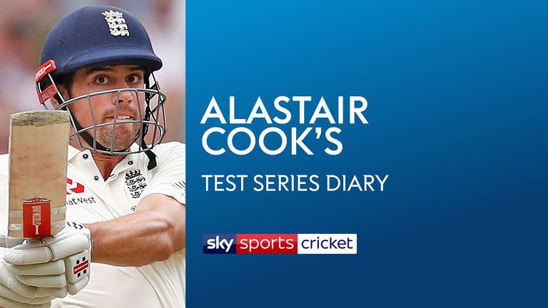 Alastair Cook's Test Series Diary