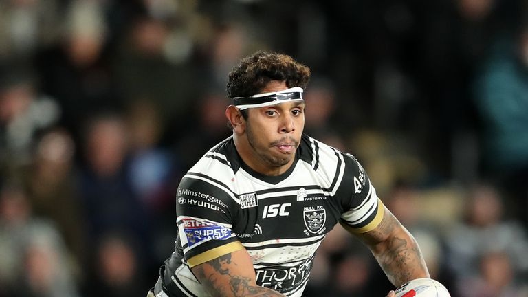 Albert Kelly in action for Hull FC